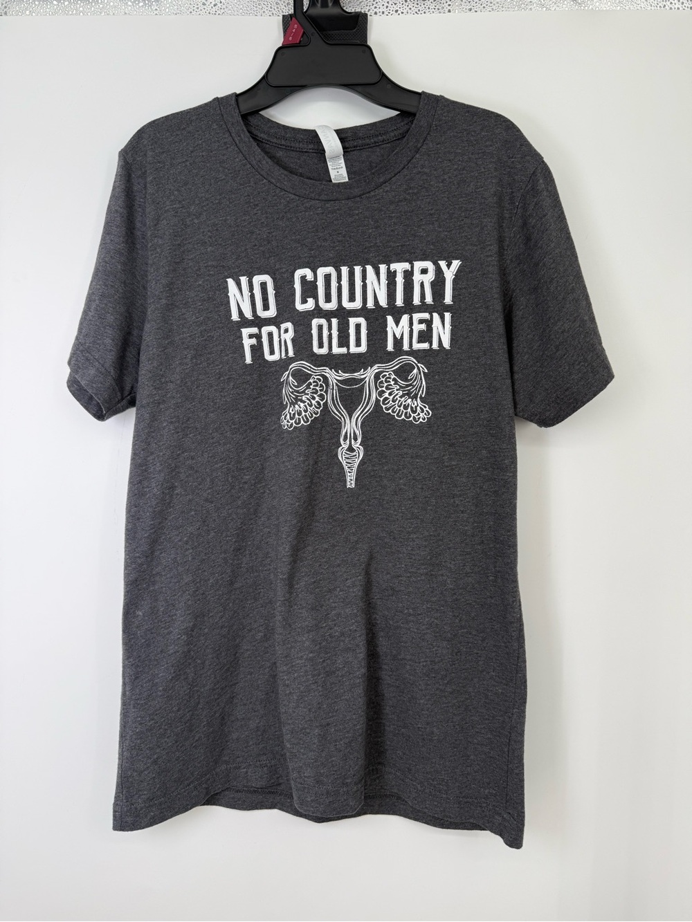 No Country For Old Men Graphic Tee - Charcoal